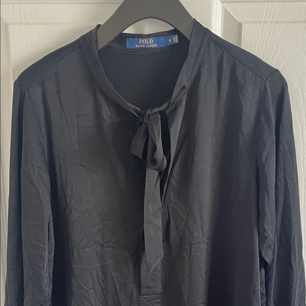 Polo by Ralph Lauren Black Long Sleeve Dress